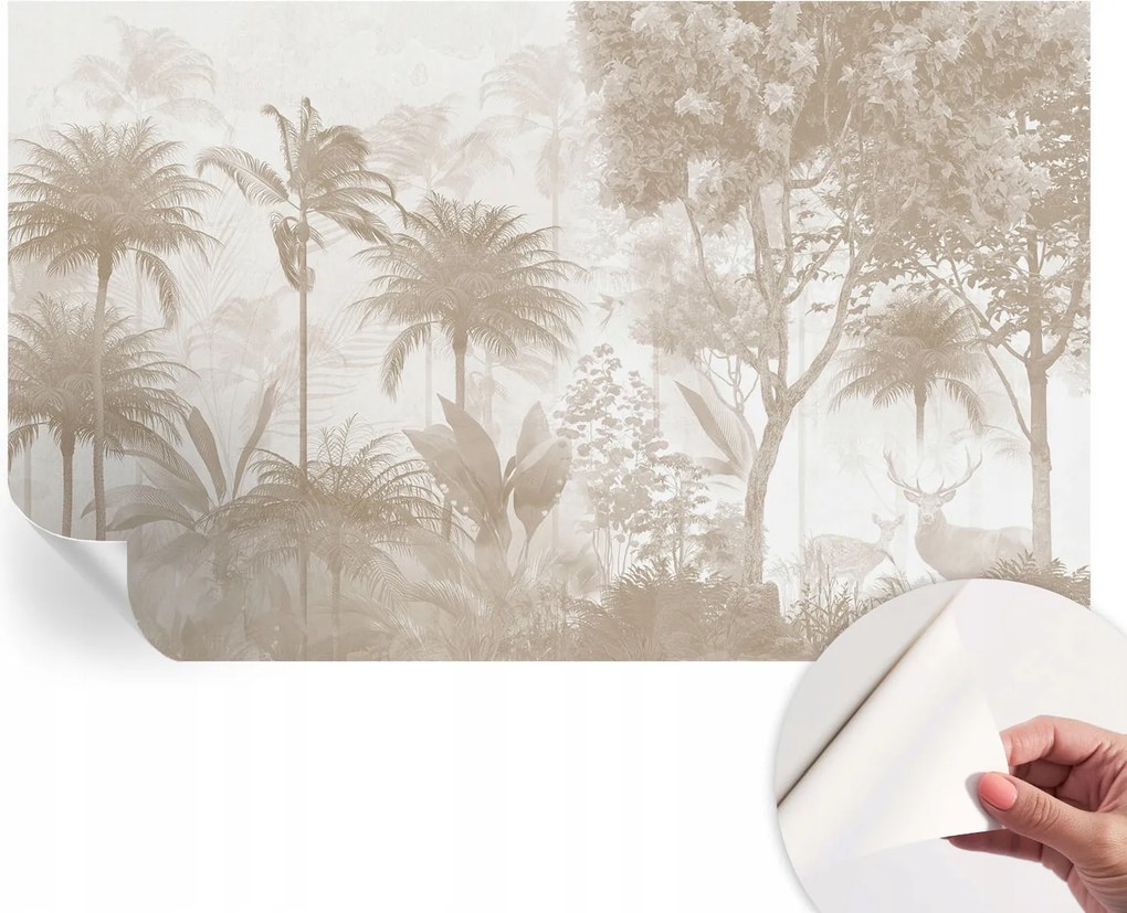 Modern öntapadós fali fotótapéta Trópusi tájkép 416x254 cm