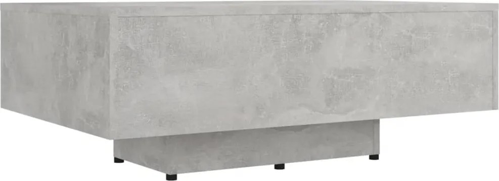 vidaXL betonszürke szerelt fa dohányzóasztal 85 x 55 x 31 cm