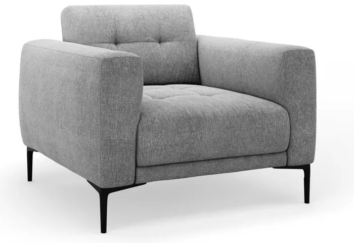 Szürke fotel Bemy – Micadoni