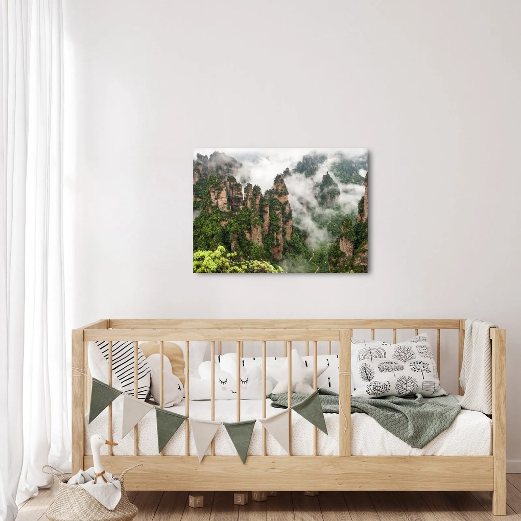 Kép - Zhangjiajie Nemzeti Park, Kína (70x50 cm)