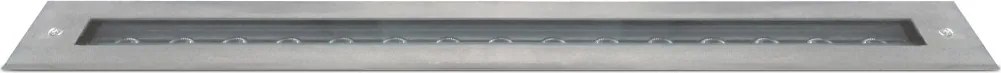 NOVOLUX 257C-L0215B-30 PUELCHE Kültéri Talajba Építhető Lámpa Ezüst LED IP67