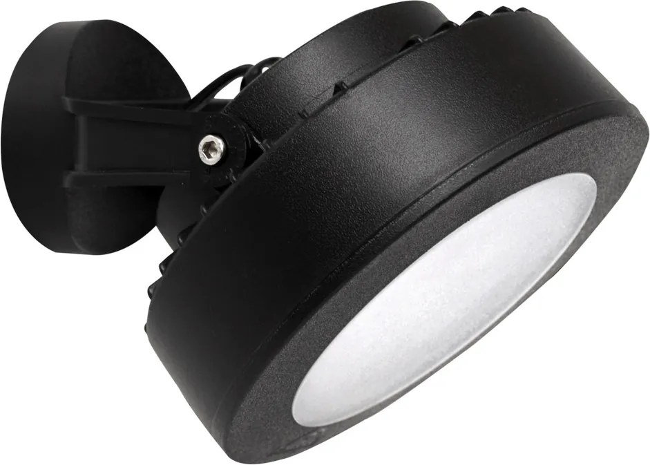 NOVOLUX 409A-G31X1A-02 NAPOLES Modern Kültéri Fali Lámpa Fekete GX53 IP66