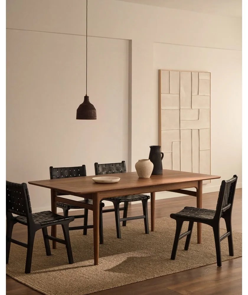 Fekete mahagónifa étkezőszék Calixta – Kave Home