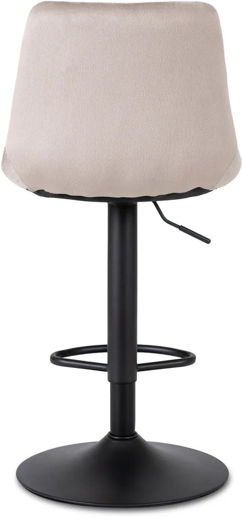 ARCOS 2 bárszék, bézs, velúr