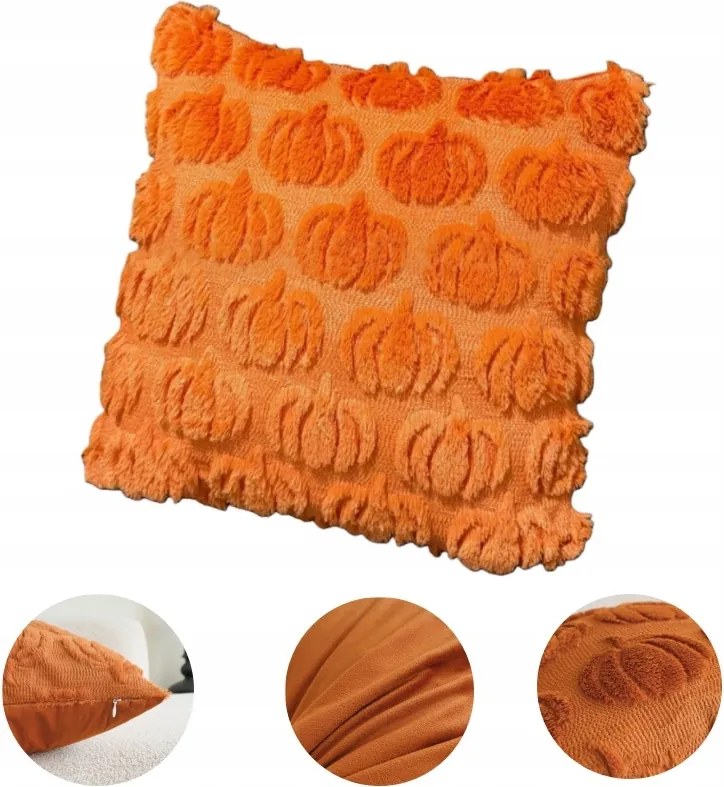 Dynia wzór poduszki rozmiar 45x45 cm