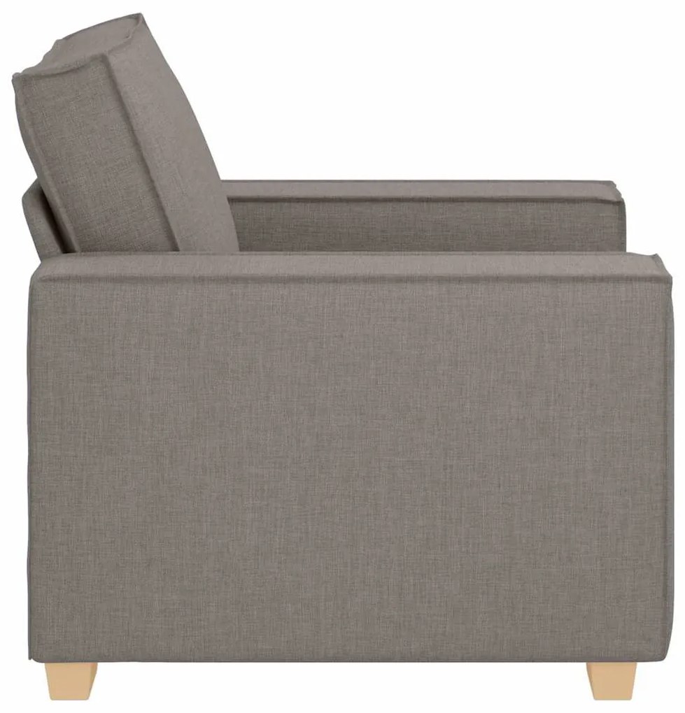 bézs szövet kanapéfotel 60 cm