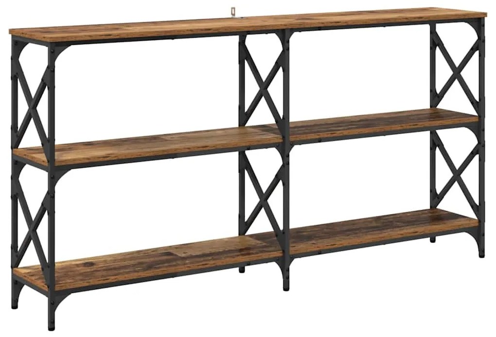 Konzolasztal Régi fa 156 x 28 x 80,5 cm Faanyag