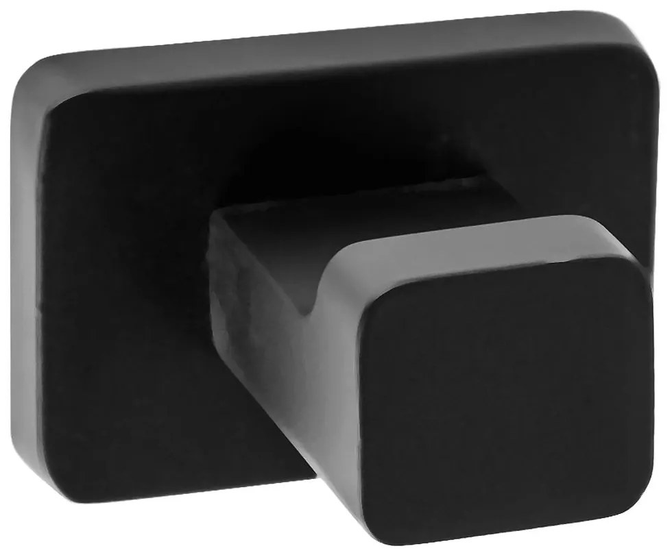 Fürdőszoba fogas Black ERLO 03