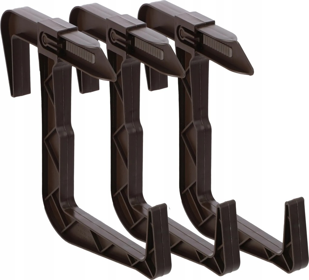 Erkély Virágtartó Doboz Akasztó Doboz Kampó Szett 3 db-os