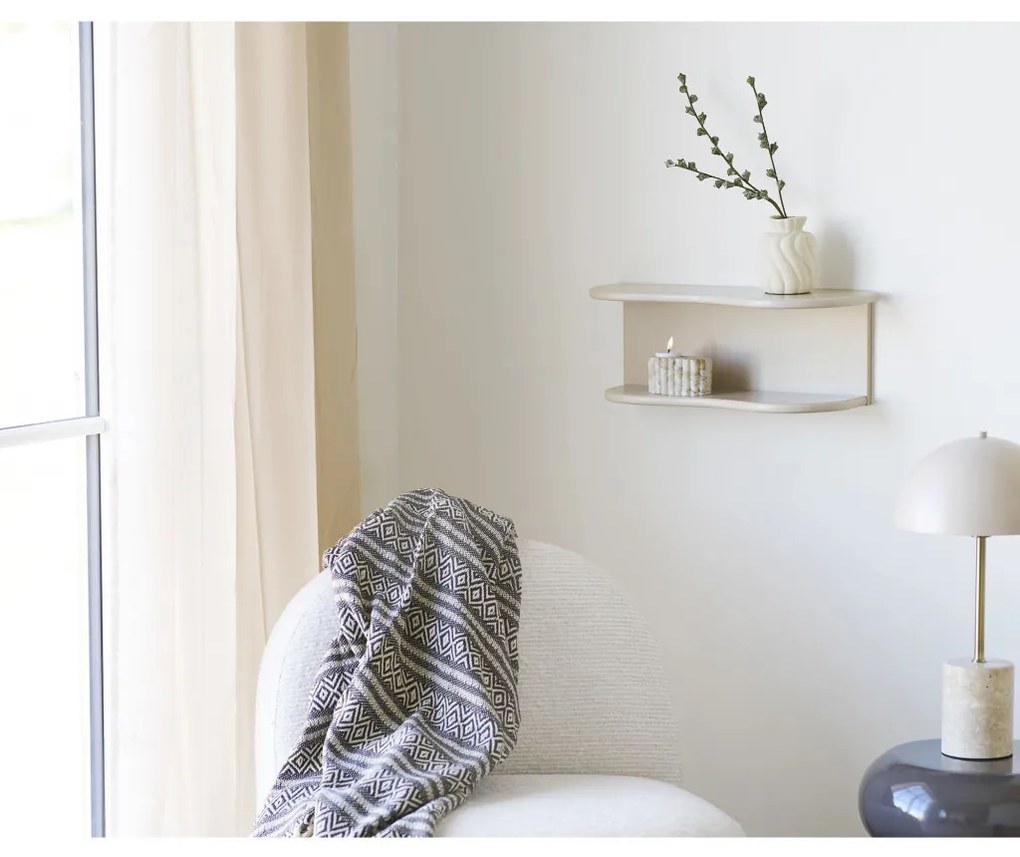 Botta fali polc bézs, 44x17,5x18 cm