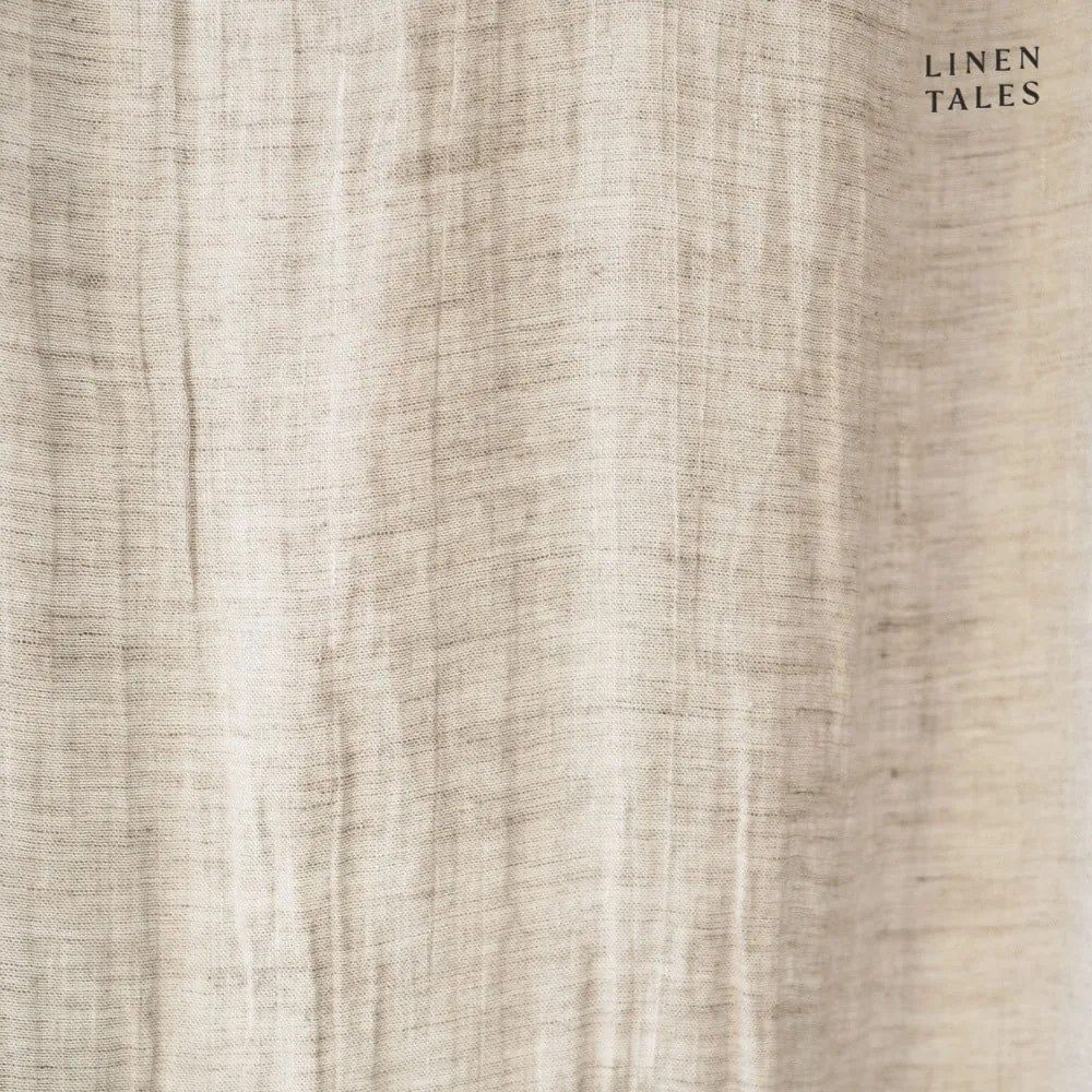 Krémszínű átlátszó függöny 130x300 cm Daytime – Linen Tales