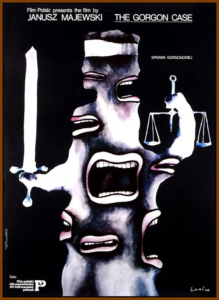 Gorgonova-ügy 1977 Poszter Lenica Original