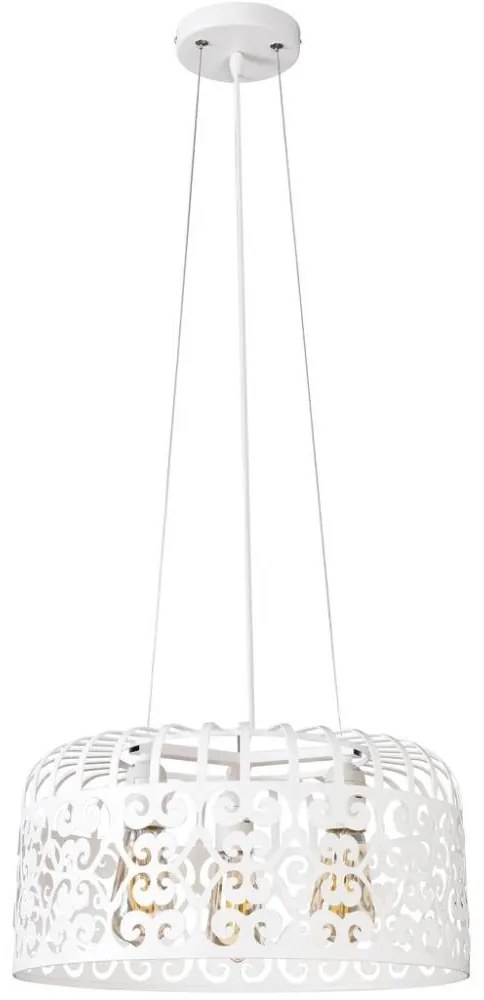 Rabalux Rabalux 2163 - Csillár ALESSANDRA 3xE27/60W/230V fehér RL2163
