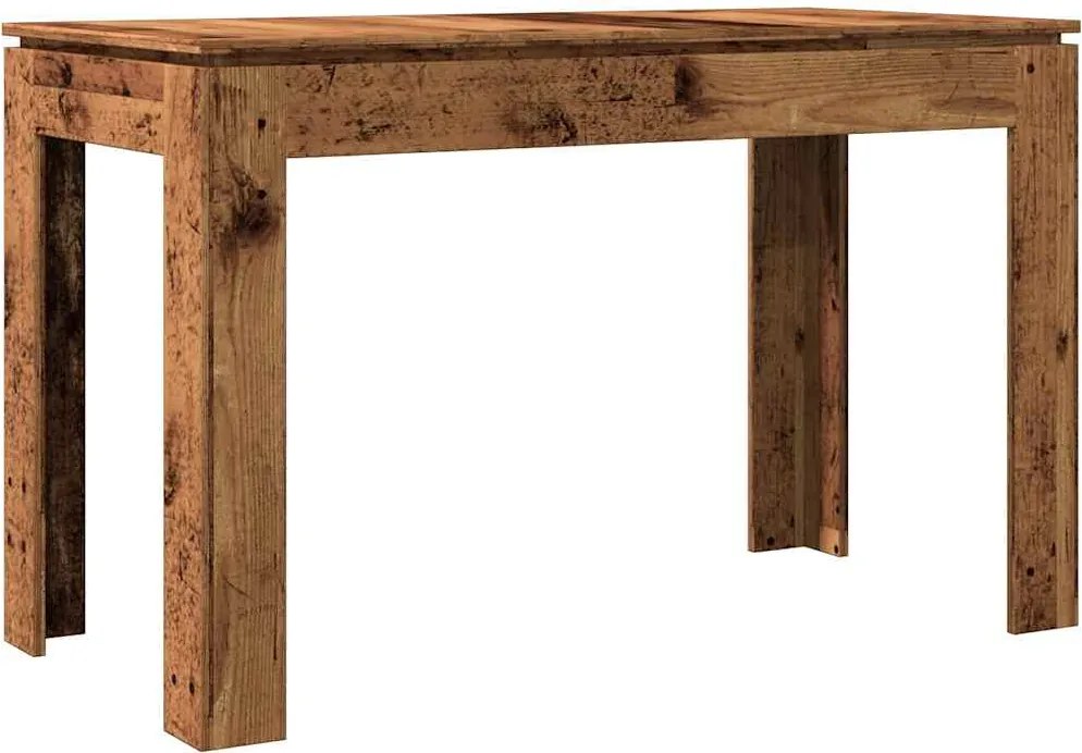 vidaXL Étkezőasztal régi fa 120x60x76 cm műszaki fa