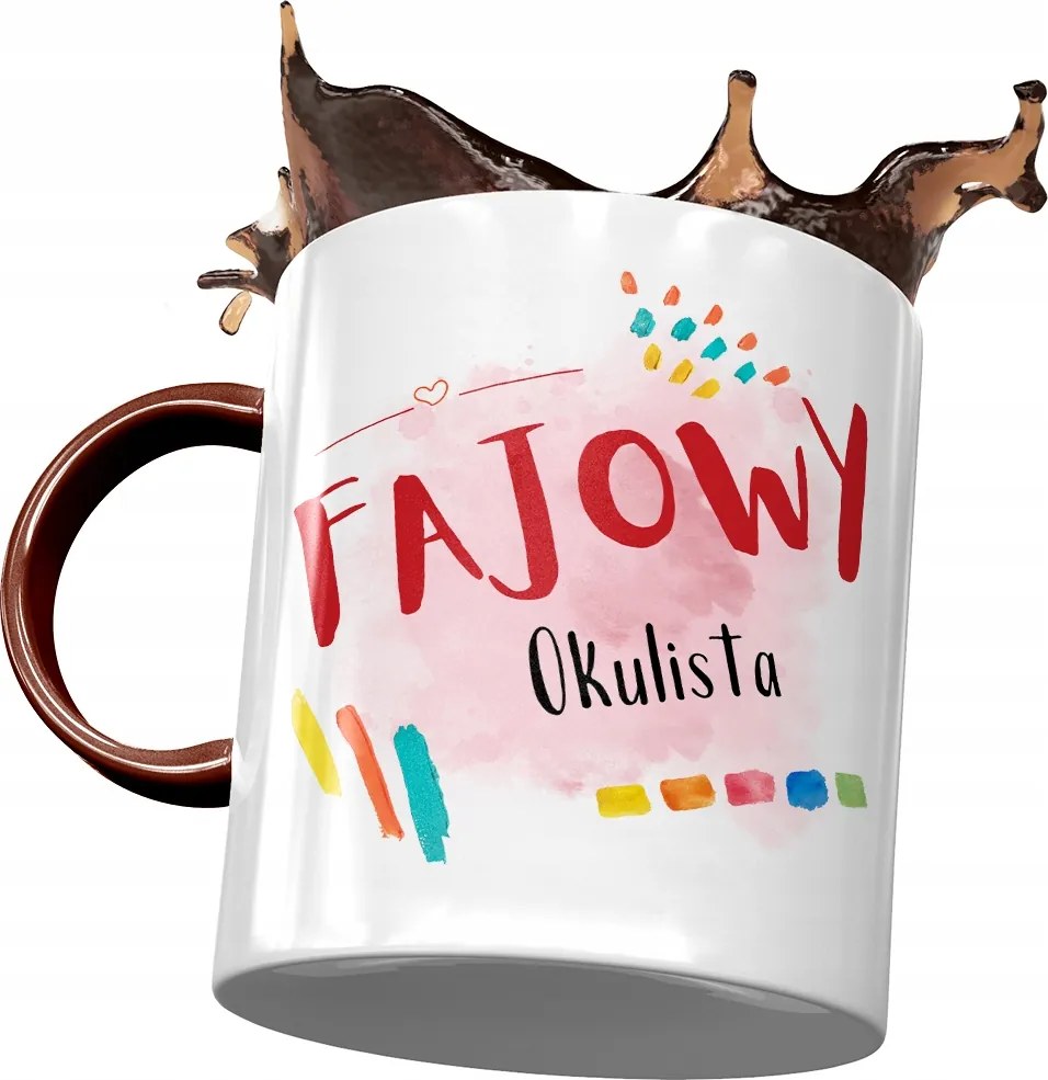 Bordó Bögre Szemésznek Cool Szemész Ajándék Nyomtatott Fotóval