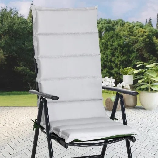 Detex® 6 x kétoldalas Vanamo párna 120x45x5 cm - szürke/zöld