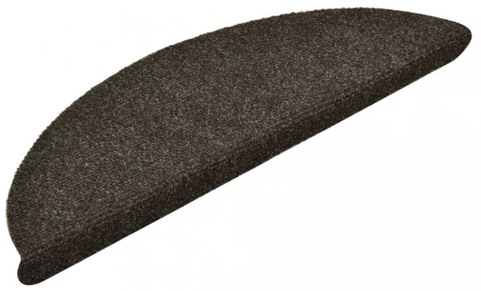 15 db antracit tűlyukasztott öntapadó lépcsővédő 56 x 17 x 3 cm