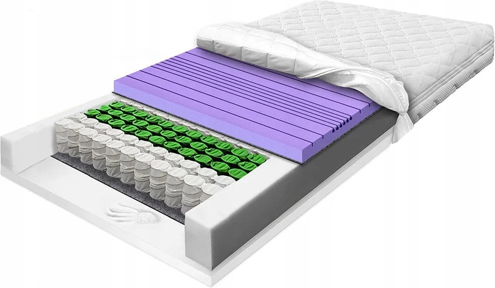 Pocket matrac 140x180 Visco kétoldalas Hr 26cm