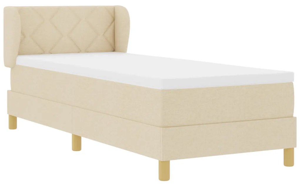 Boxspring Ágy Matrac Különböző Színben - 80x200 cm, Szövet