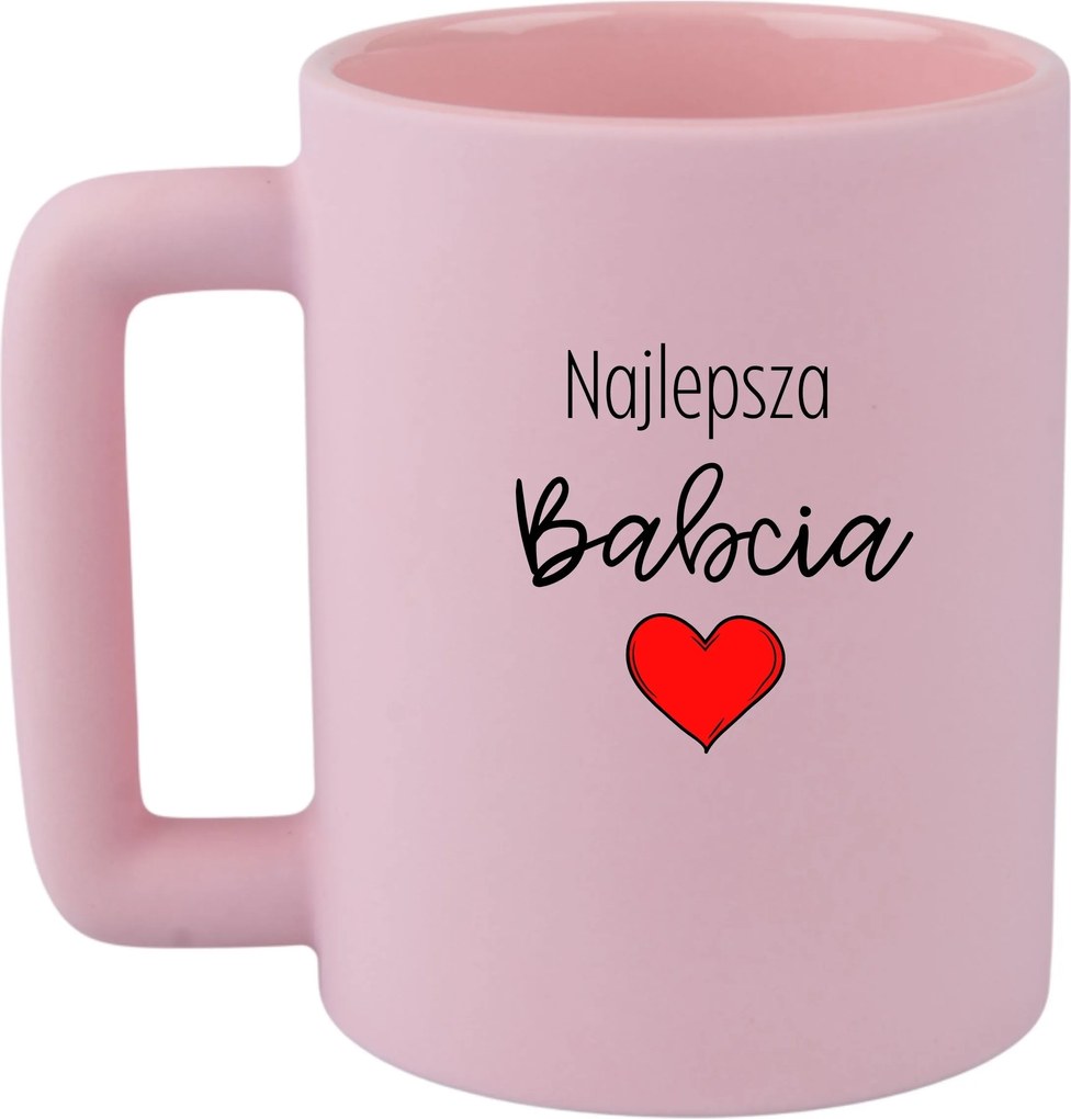 Bögre Rózsaszín Matt Leo Vicces Ajándék Legjobb Nagymama