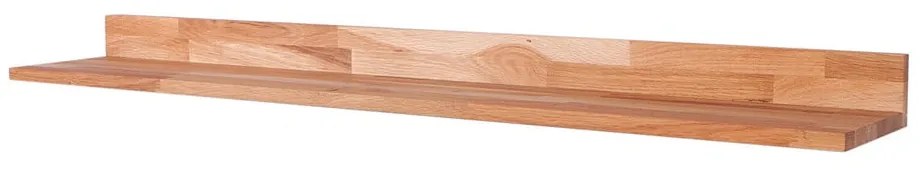 Natúr színű tölgyfa fali polc képekhez 120 cm Kalle – Interia Home & Living