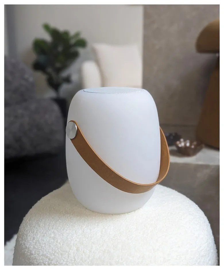 USB LED hordozható kültéri lámpa időzítő funkcióval, hangszóróval ø 18 cm Cardiff – House Nordic