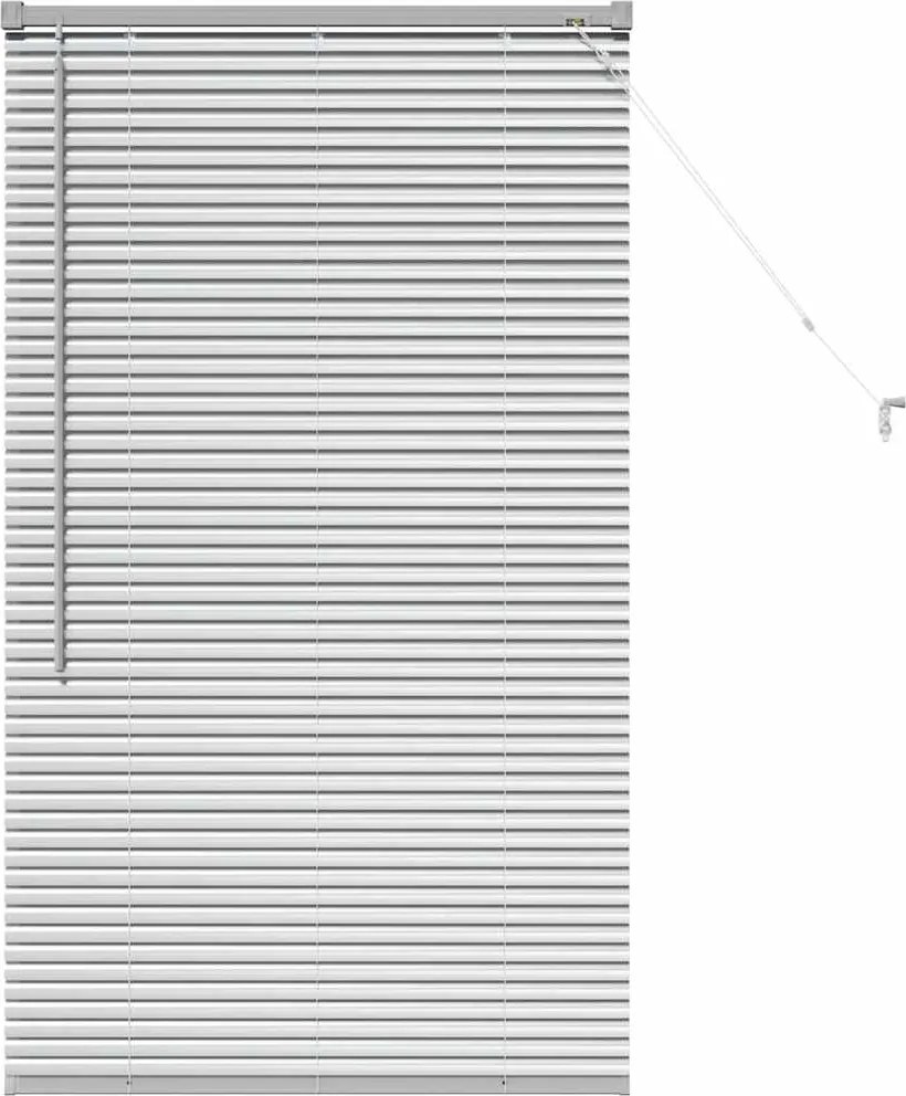 vidaXL Zsalugáter Redőnyök Ezüst 130 x 70 cm Alumínium