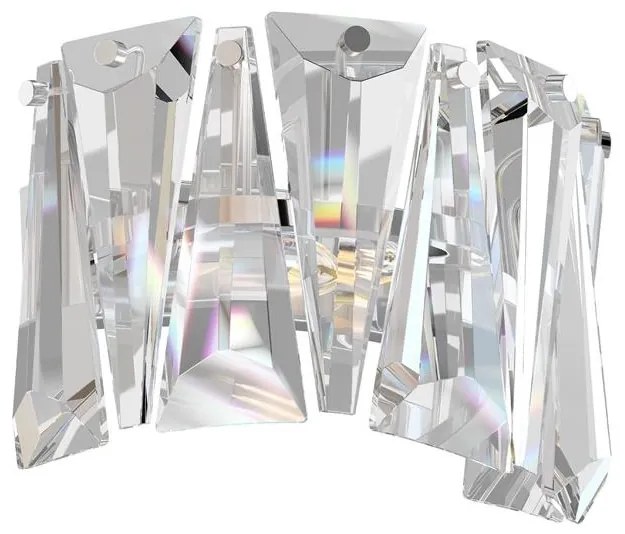 Maytoni MOD043WL-01CH - Fali lámpa PUNTES 1xE14/60W/230V króm