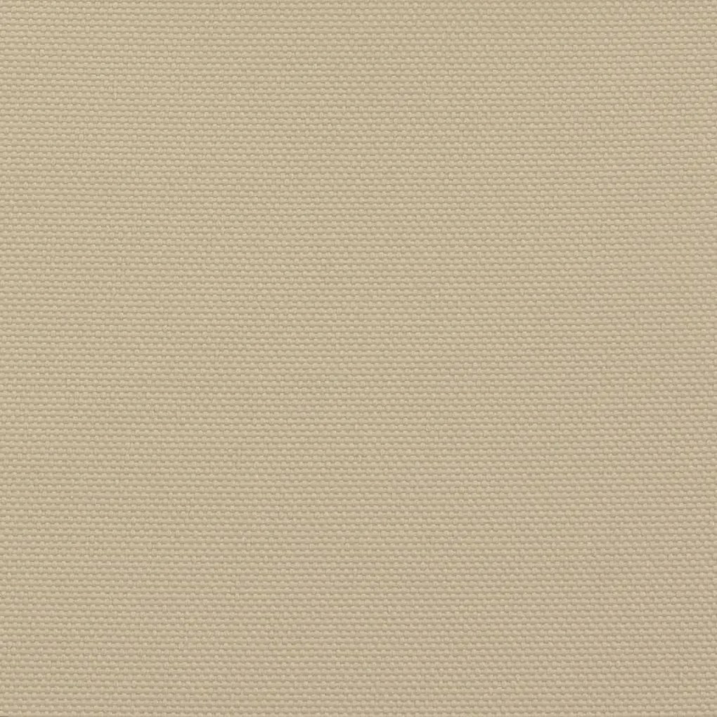 bézs 100% oxford poliészter erkélyparaván 75 x 1000 cm