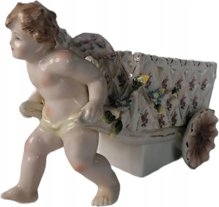 Figura dekoráció Figura Porcelán figurák Gyerekek Angyalkák ajándék pár