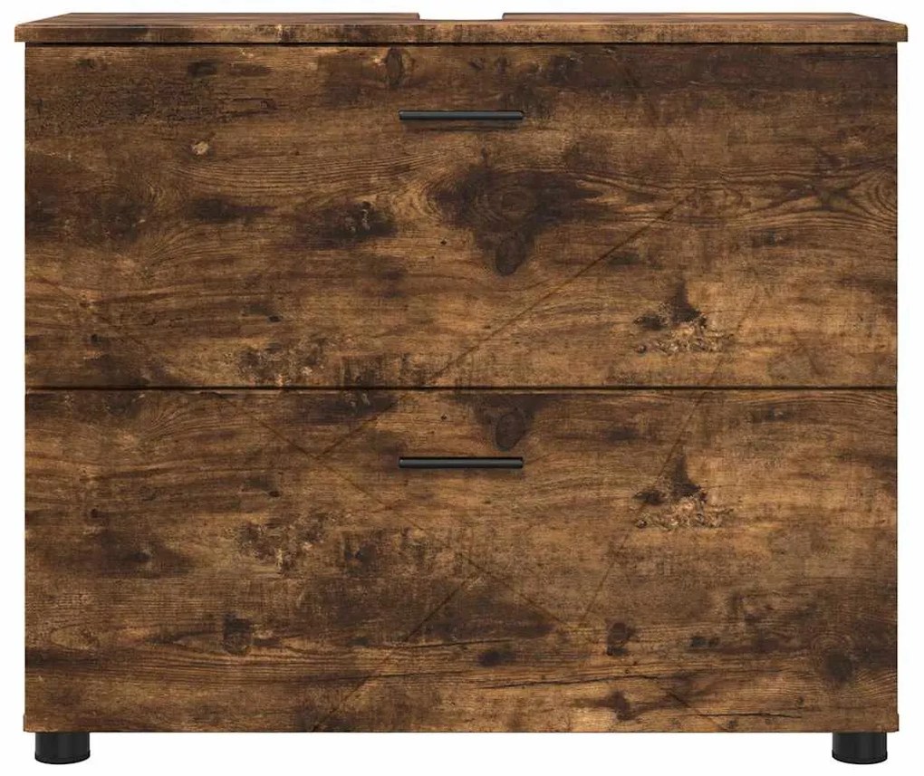 Fürdőszoba Székény Füstölt tölgy 76.5 x 35 x 64 cm Faanyag