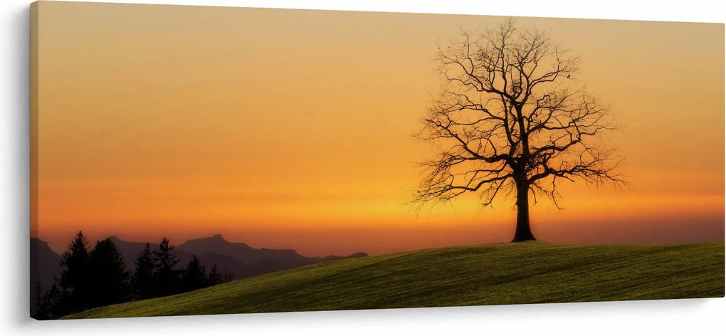 Naplemente a réten képe (120x50 cm)