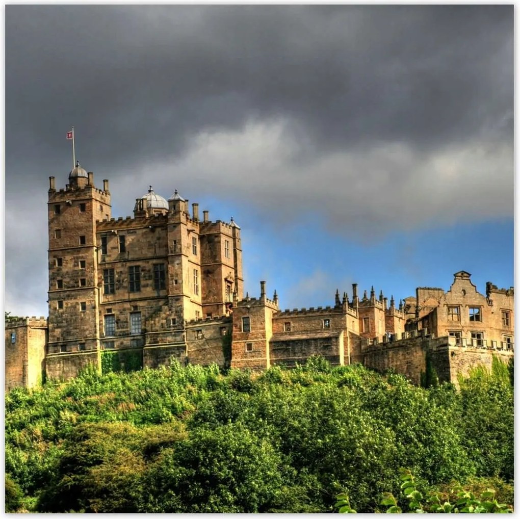 Poszterek 100x100 Kastély Sötét felhők