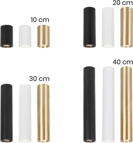 Spotlámpa GENESIS 1xGU10/8W/230V 10 cm fehér