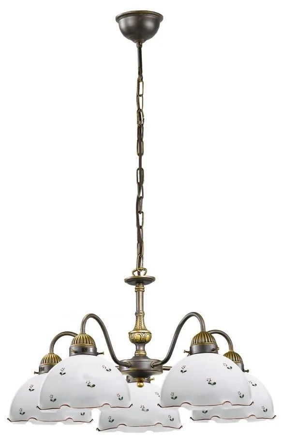 Kolarz 731.85.70 - Csillár láncon NONNA 5xE27/75W/230V