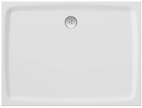 Zuhanytálca négyszögletes Ravak 100x80 cm öntött márvány fehér XA03A411010