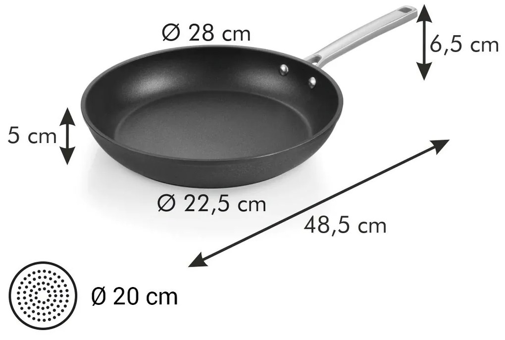 Tescoma TitanPOWER serpenyő, 28 cm, , 28 cm