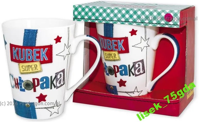 Márkás Bögre Elegáns Ajándék Minden Férfinak Szuper Fiú