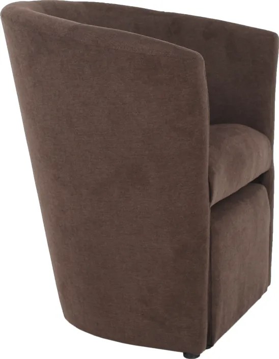 Klub fotel puffal, barna, ROSE