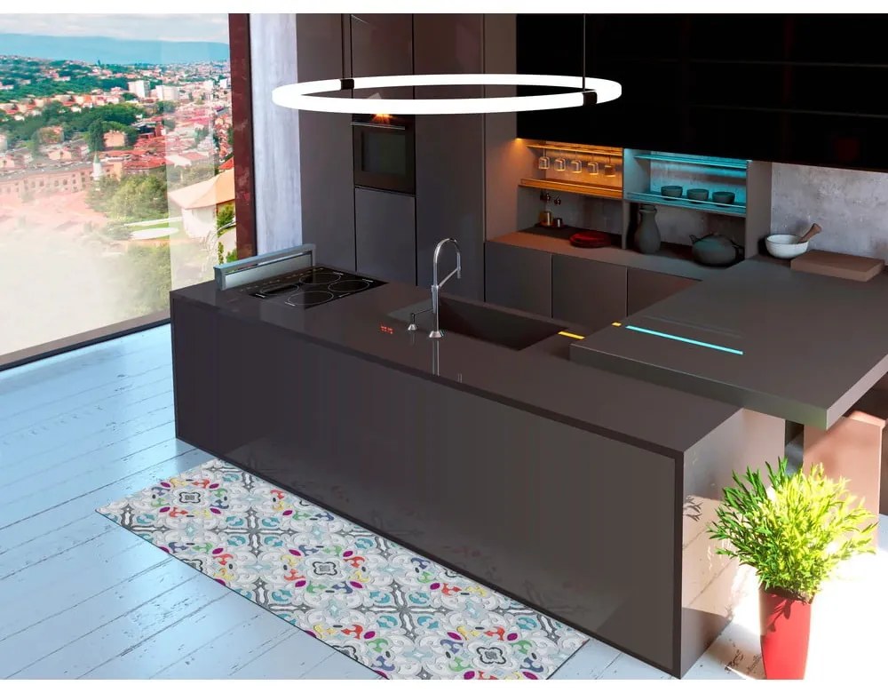 Kék mosható futószőnyeg 52x200 cm Ricci Valentina – Universal