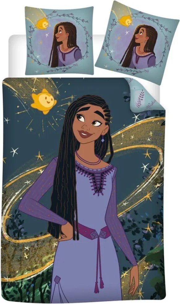 Disney Kívánság Serenity ágyneműhuzat 140×200cm, 65×65 cm