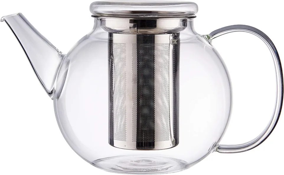 TEA TIME teáskanna fém szűrővel 1,2l