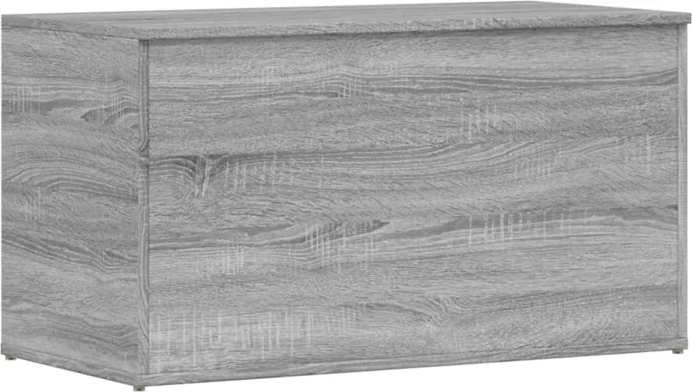 vidaXL szürke sonoma szerelt fa tárolóláda 84 x 42 x 46 cm
