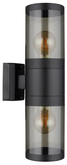 Globo 32014-2BS - Kültéri fali lámpa XELOO 2xE27/60W/230V IP44