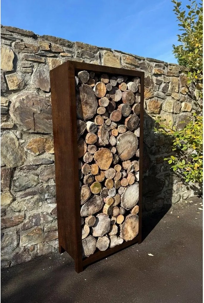 Stora Kerti fáskamra 180 x 90 x 40 cm, corten CORGARDEN 1034