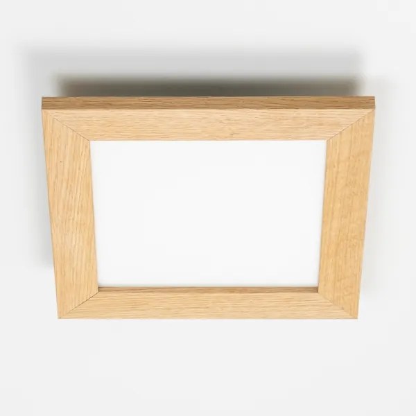 Eglo - LED RGBW dimmelhető felületre szerelhető panel SALOBRENA-C LED/16W/230V barna + távirányító
