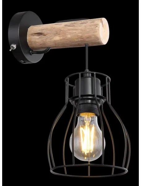 Globo 15326NW - Fali lámpa MINA 1xE27/40W/230V