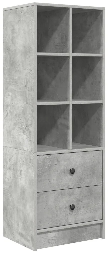 Tárolós Íróasztal Betongrey Forgácslap