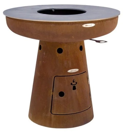 Nero M barna kültéri grill, ø 82 cm - Remundi