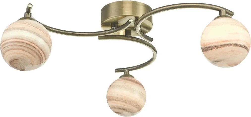 Dar Lighting ATIYA ATI5375-07 Plafonlámpa 3x40W/G9